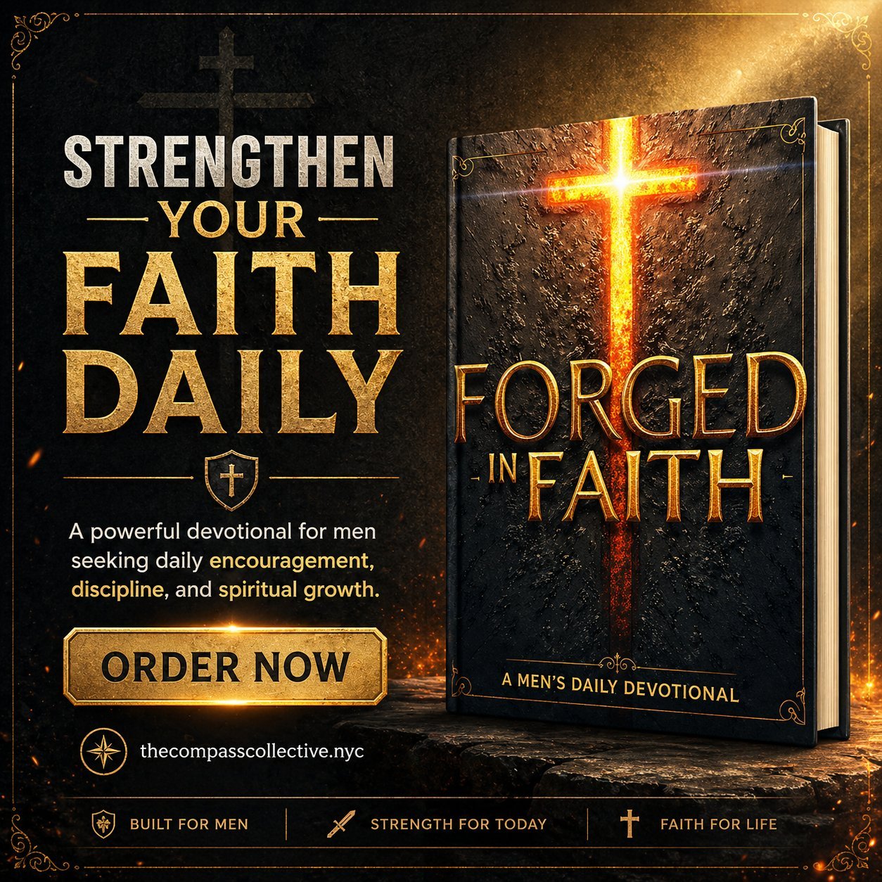 Forged in Faith — Mens Daily Devotional